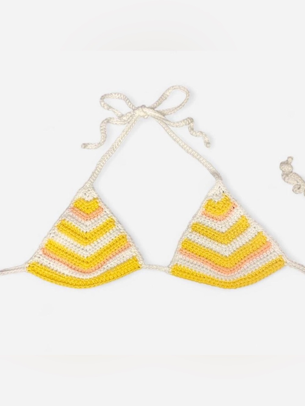 Handmade Crochet Bikini Top 💛